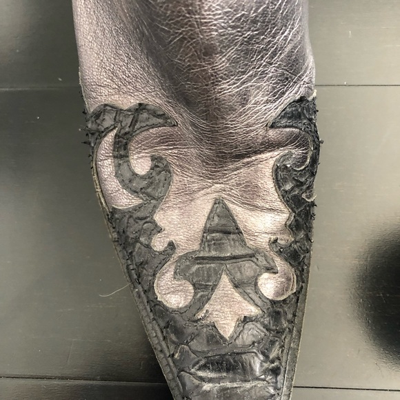 Donald Pliner Cowboy Boots - Picture 3 of 6